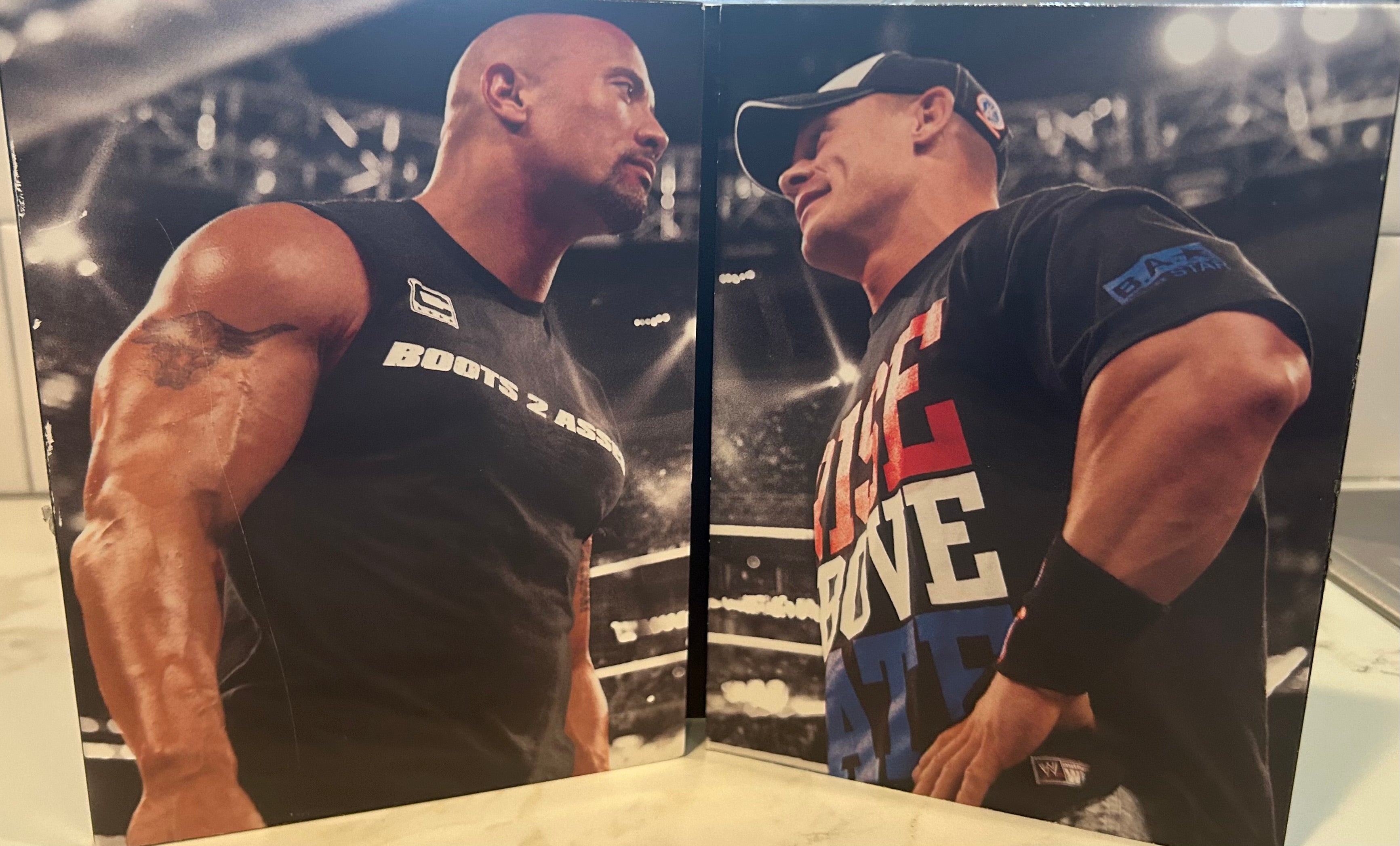 WWE DVD “Rock vs Cena, Once in a Lifetime” (3-Disc Set) – The
