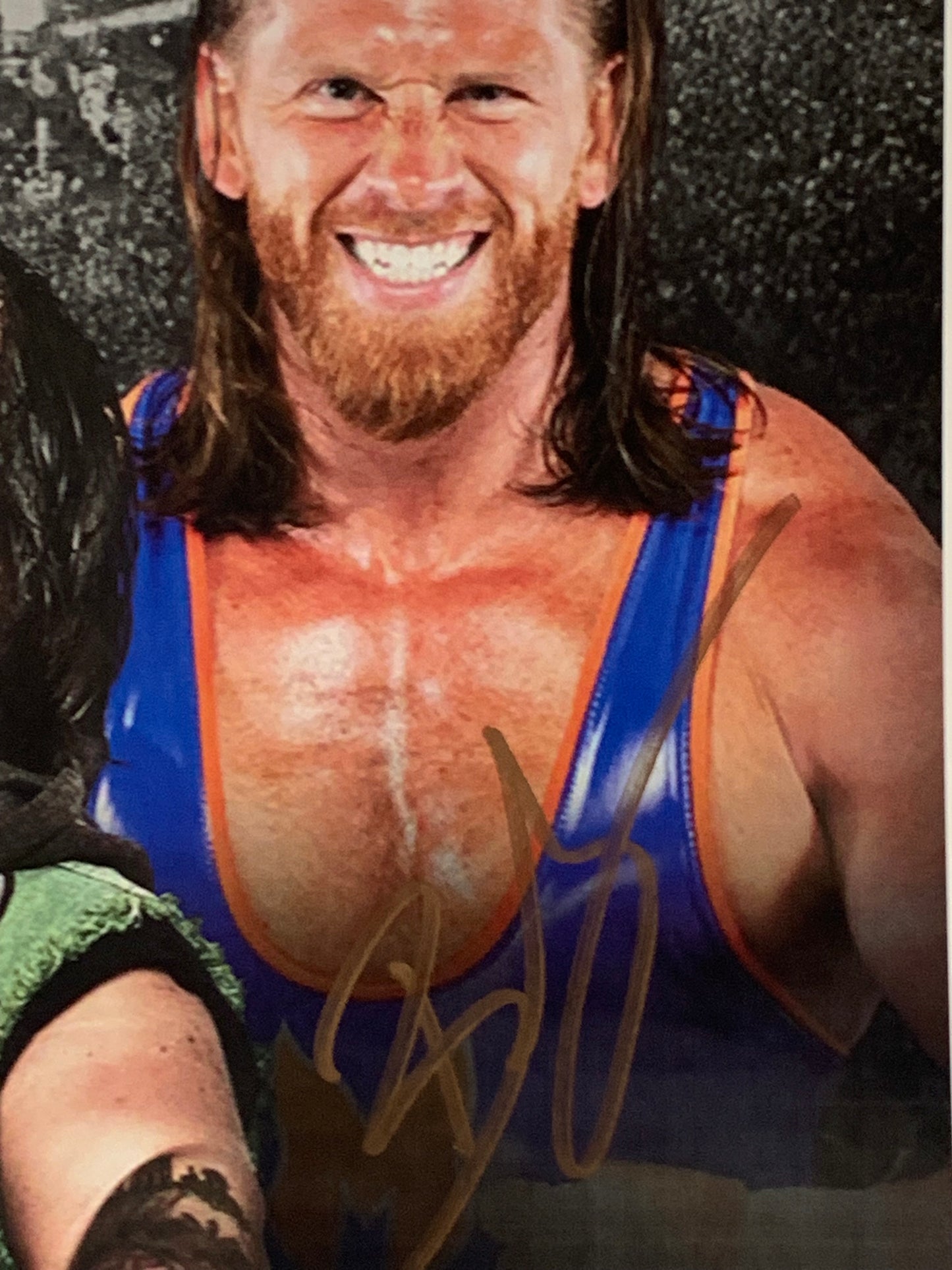 Hornswoggle, Brian Myers & Smart Mark Sterling Triple Signed Exclusive 11x14 Photo COA