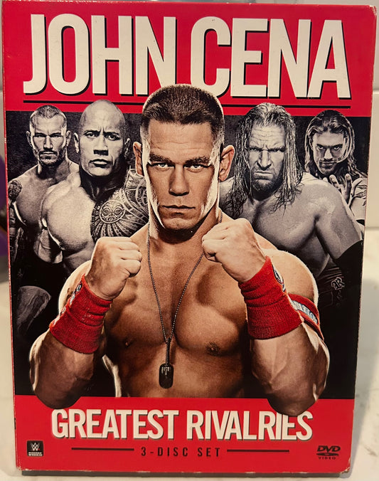+ WWE DVD “John Cena, Greatest Rivalries” (3-Disc Set)
