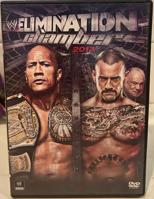 + WWE DVD “Elimination Chamber 2013” (Punk, Rock, Cena, SHIELD & so much more)
