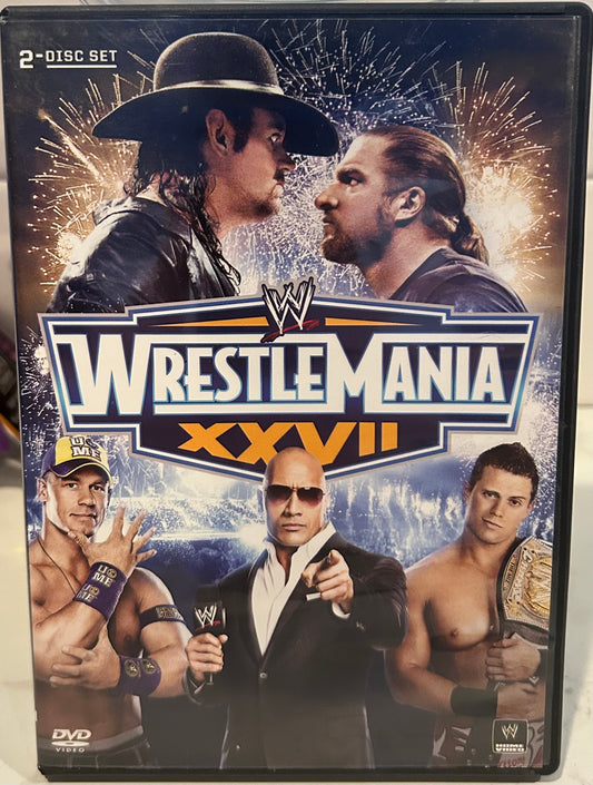 + WWE DVD “Wrestlemania 27” (2-Disc Set)