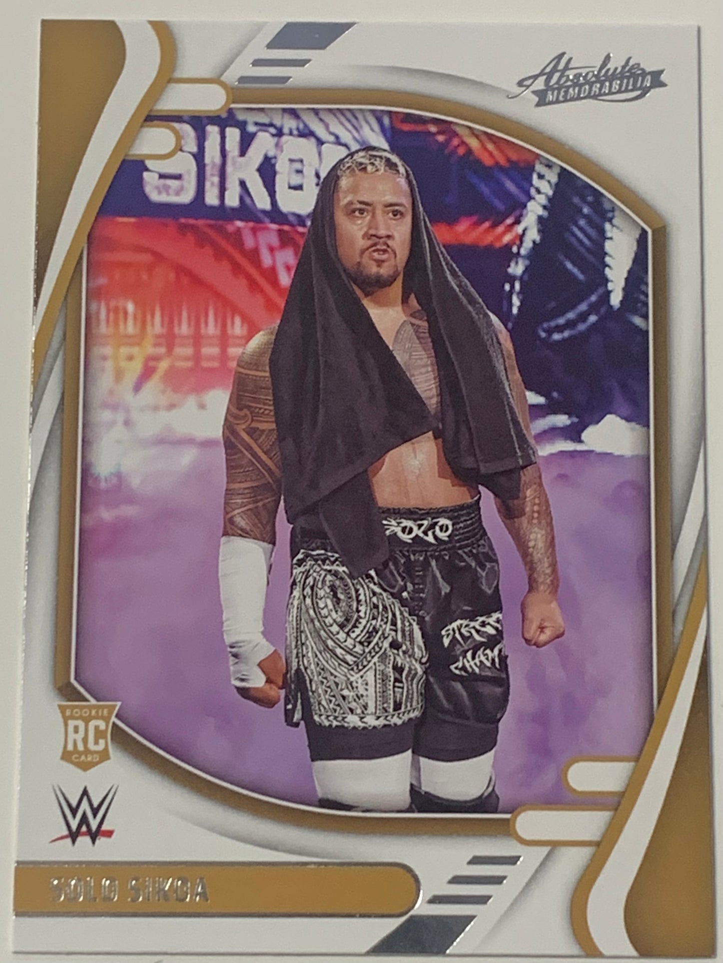 Solo Sikoa 2022 WWE NXT Panini Chronicles Absolute ROOKIE Card (The Bloodline)