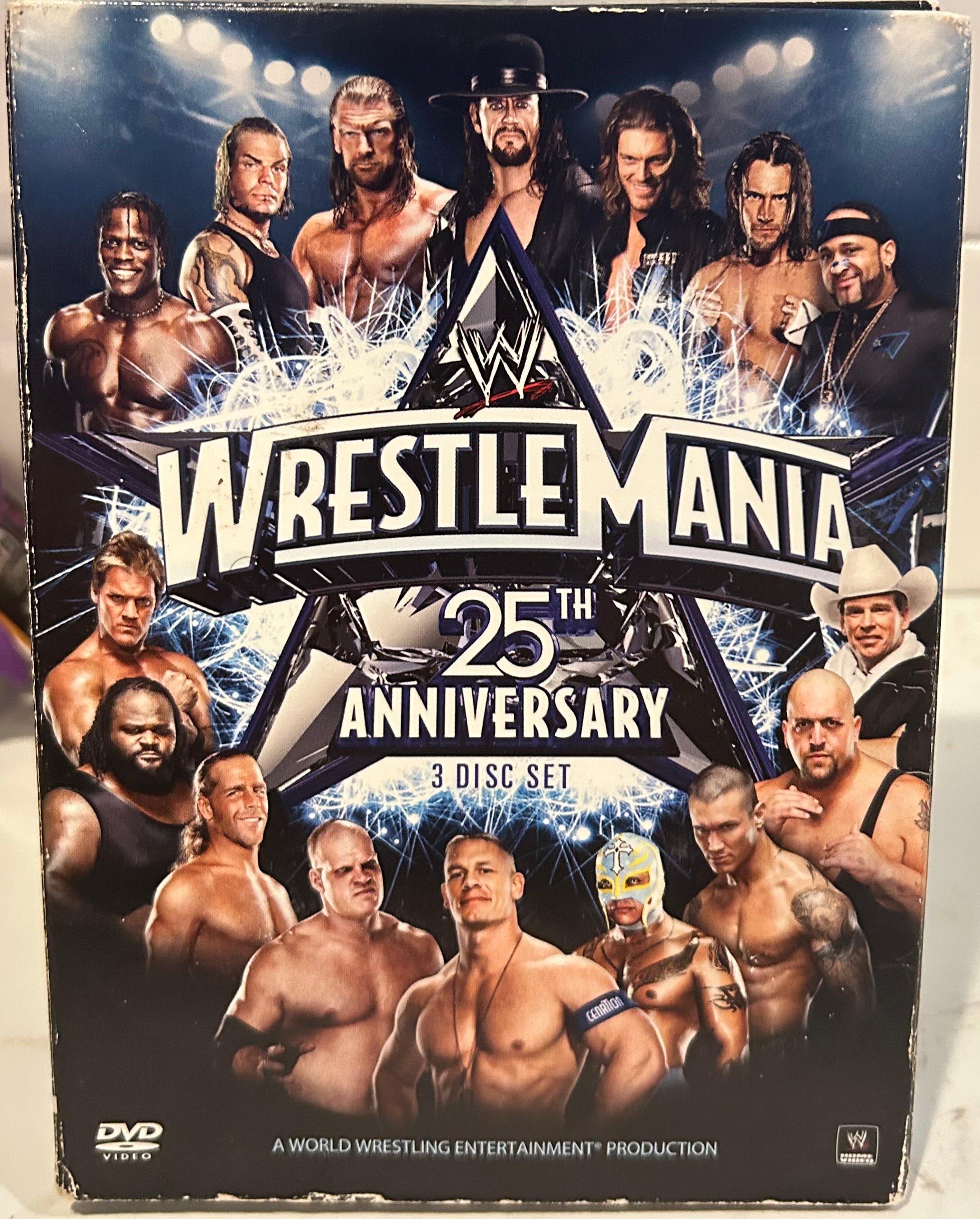 WWE DVD 305枚 ⚠️パッケージ無し、北米版DVDあり要注意 WWE DVD “Wrestlemania 25” (3-Disc Set) Includes Hall of Fame