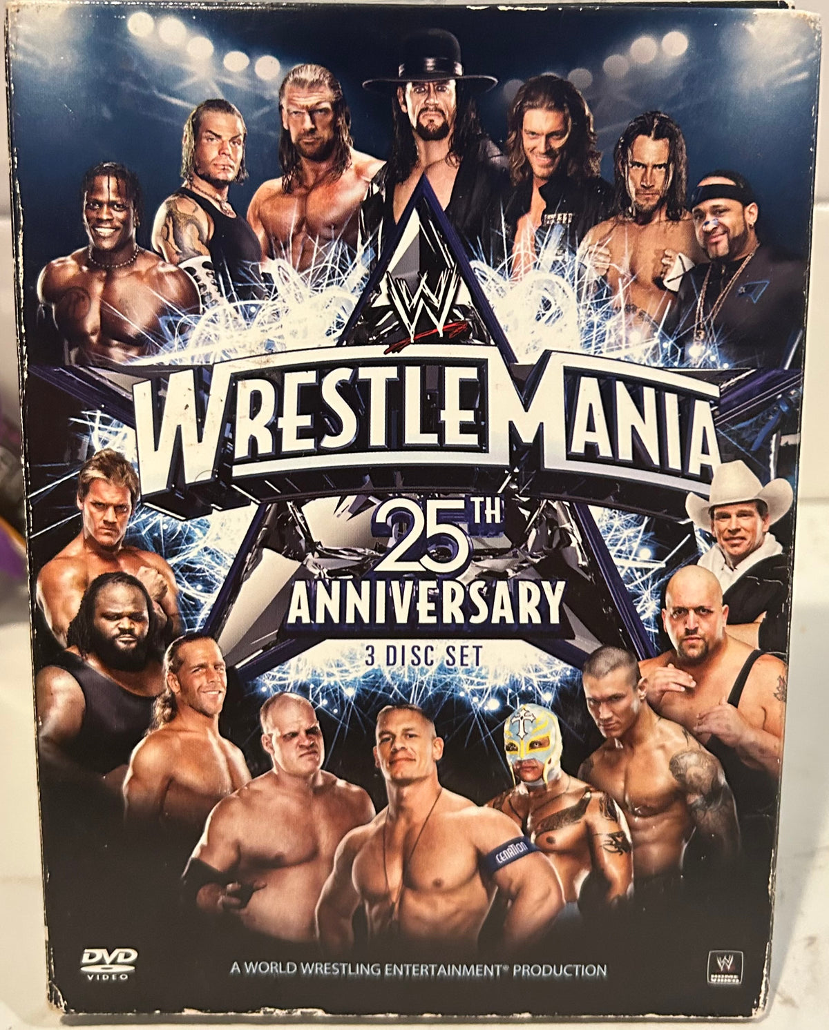 + WWE DVD “Wrestlemania 25” (3-Disc Set) Includes Hall of Fame Ceremony