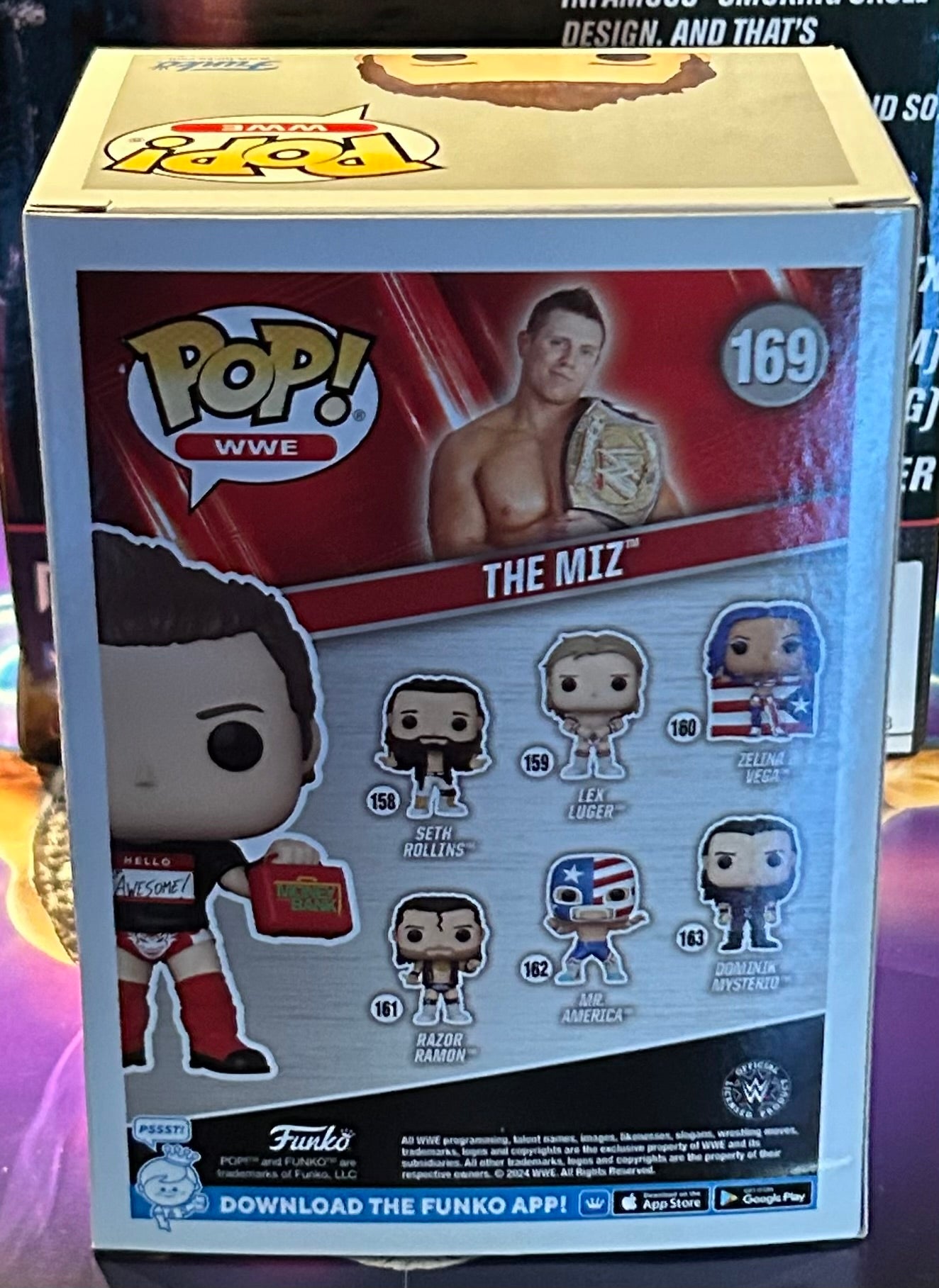 * The Miz WWE “Money In The Bank” Funko Pop #169