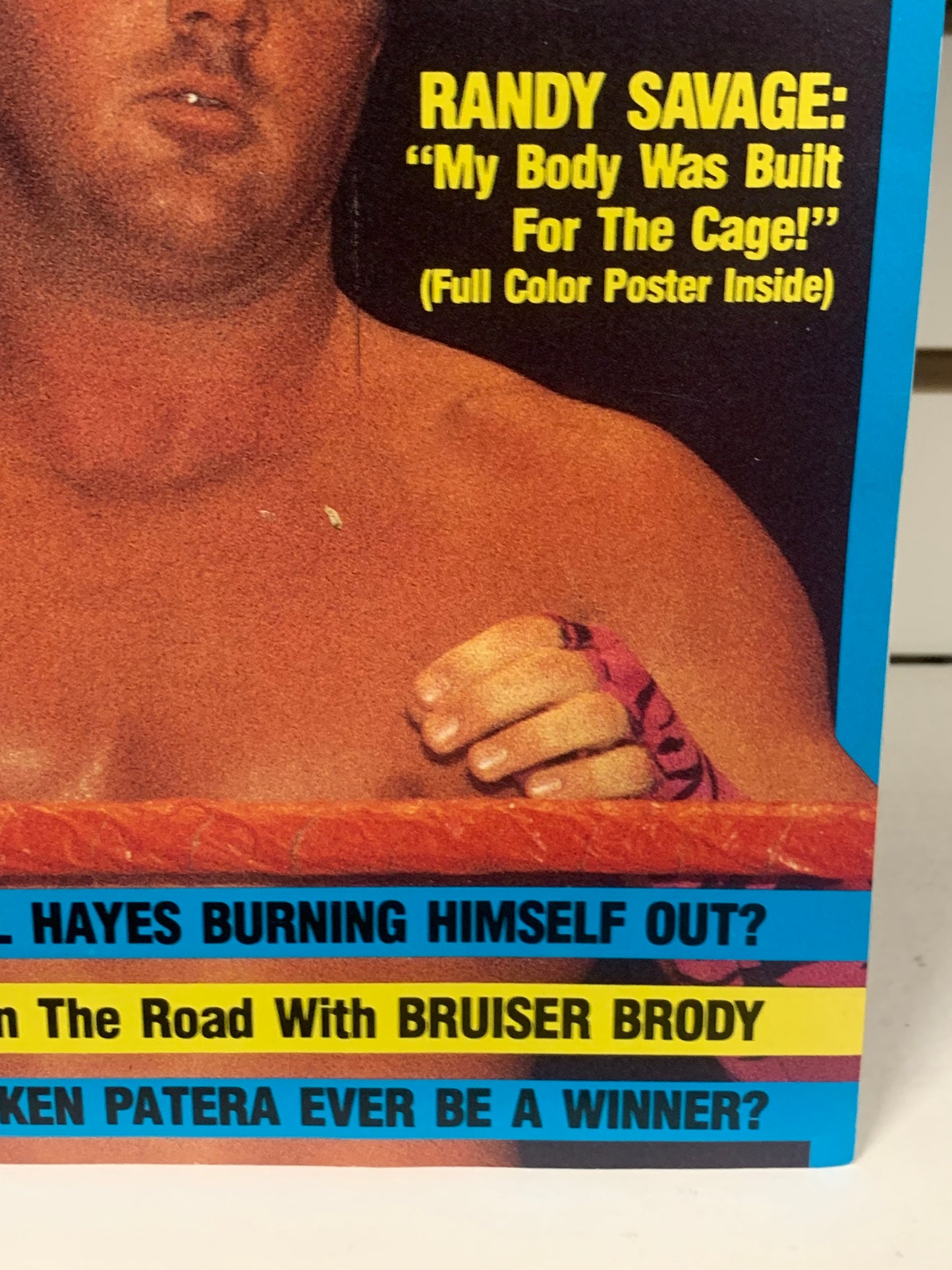Wrestling’s Main Event Magazine September 1987 (Poster Randy Savage)