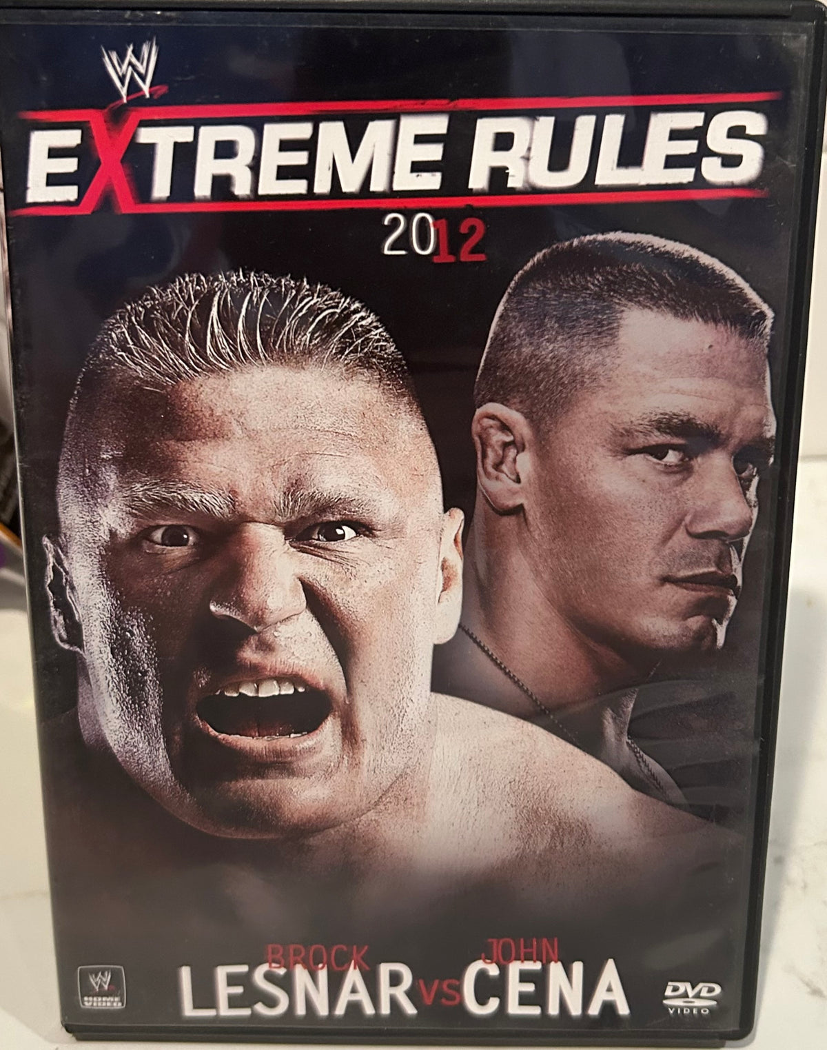 + WWE DVD “Extreme Rules 2012” (Brock, Cena, Punk, Jericho & so much more)