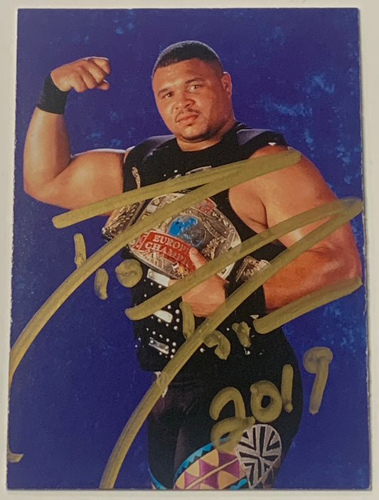 D-Lo Brown 1998 WWF WWE Signed Comic Images Card (Comes w/COA)