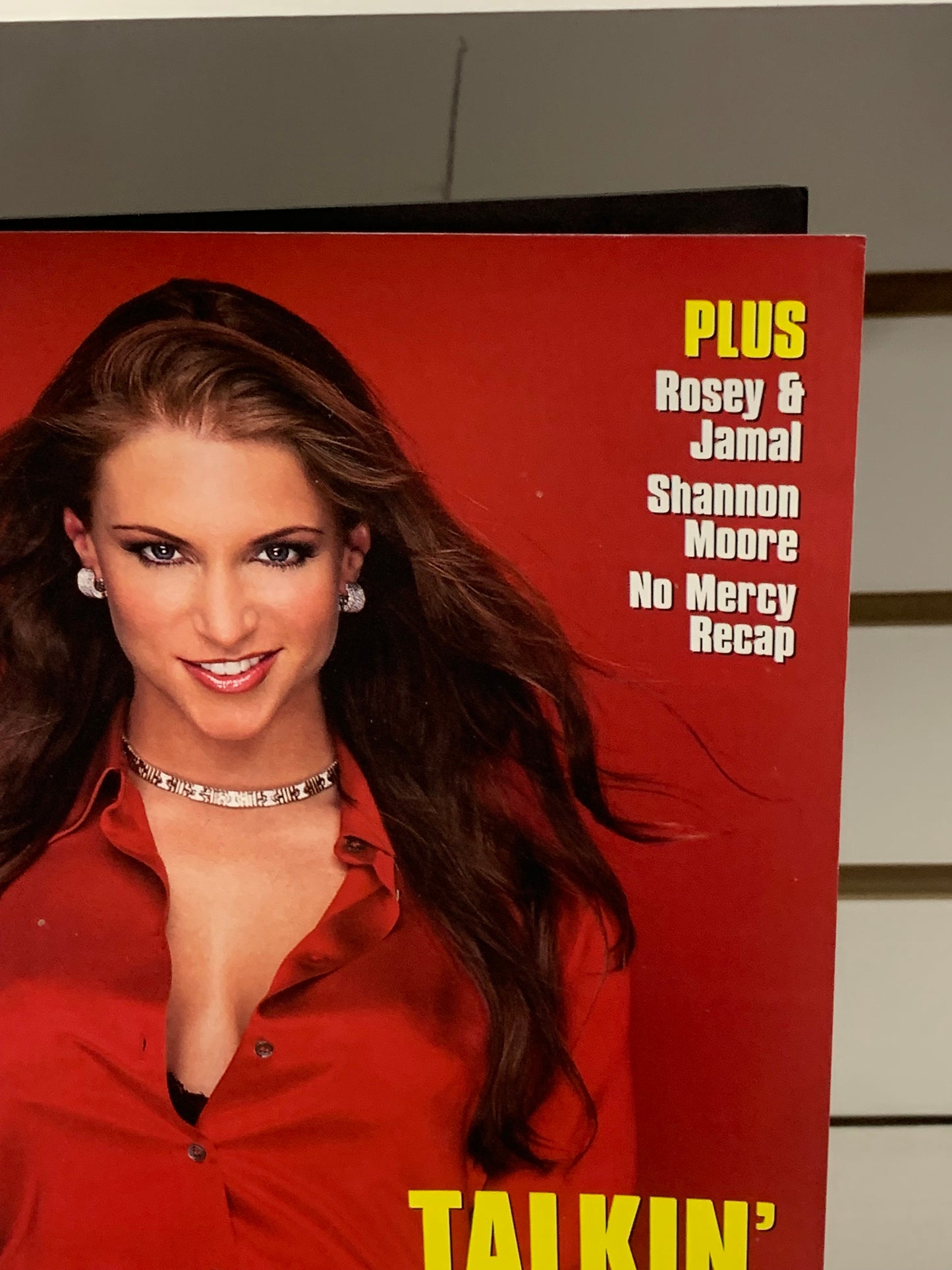 WWE Magazine Summer 2002 (Stephanie McMahon Poster)