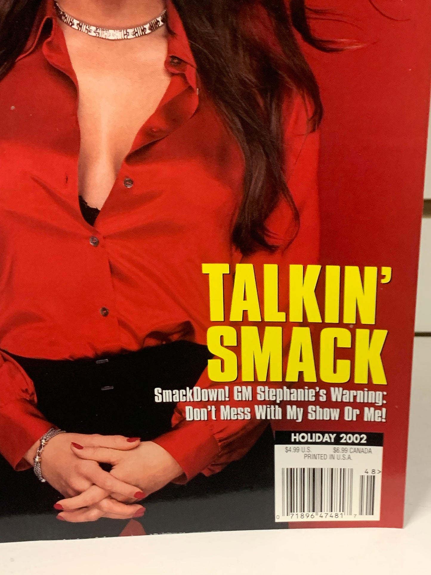 WWE Magazine Summer 2002 (Stephanie McMahon Poster)