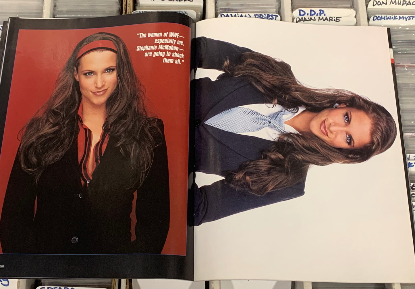 WWE Magazine Summer 2002 (Stephanie McMahon Poster)