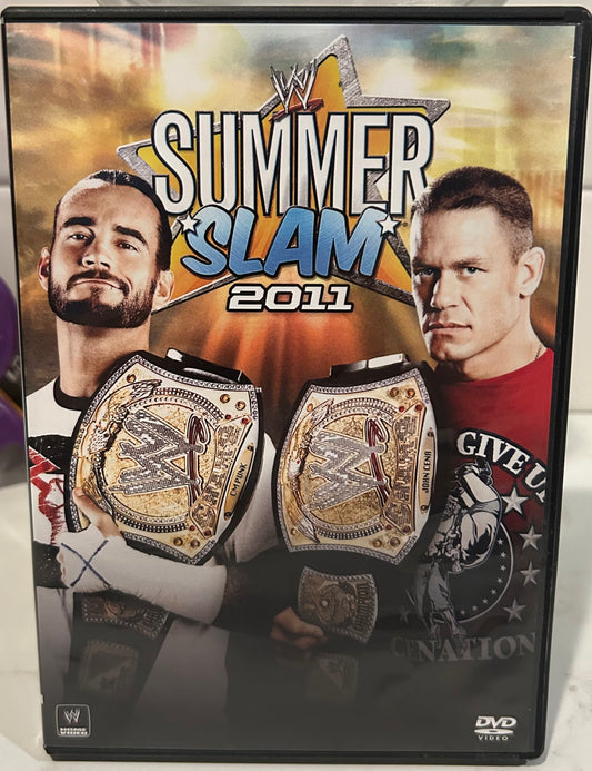 + WWE DVD “Summer Slam 2011” (CM Punk, Cena, Orton & so much more)