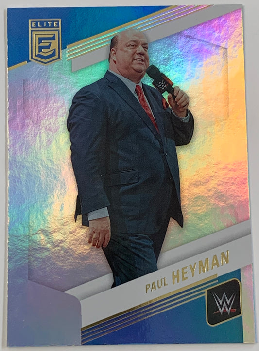 Paul Heyman 2023 WWE Panini Donruss Elite