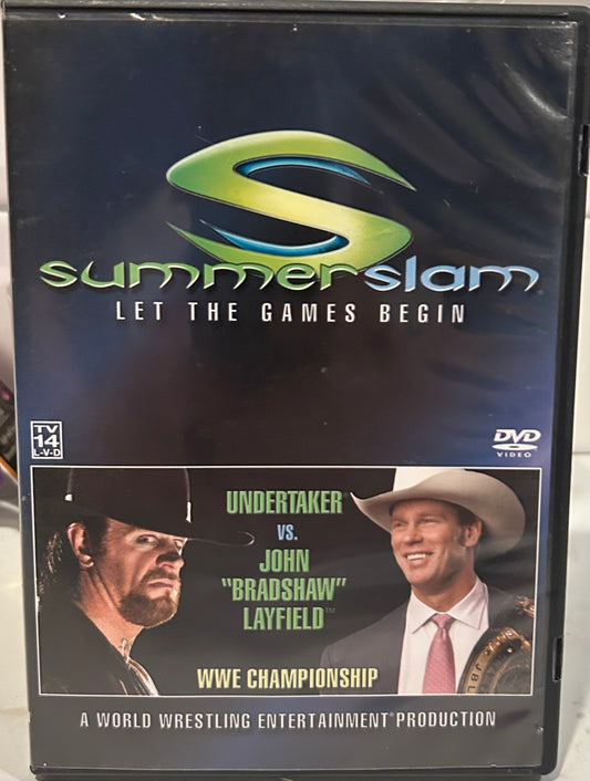 + WWE DVD “Summer Slam 2004” (Eddie Guerrero, Angle, Undertaker & so much more)