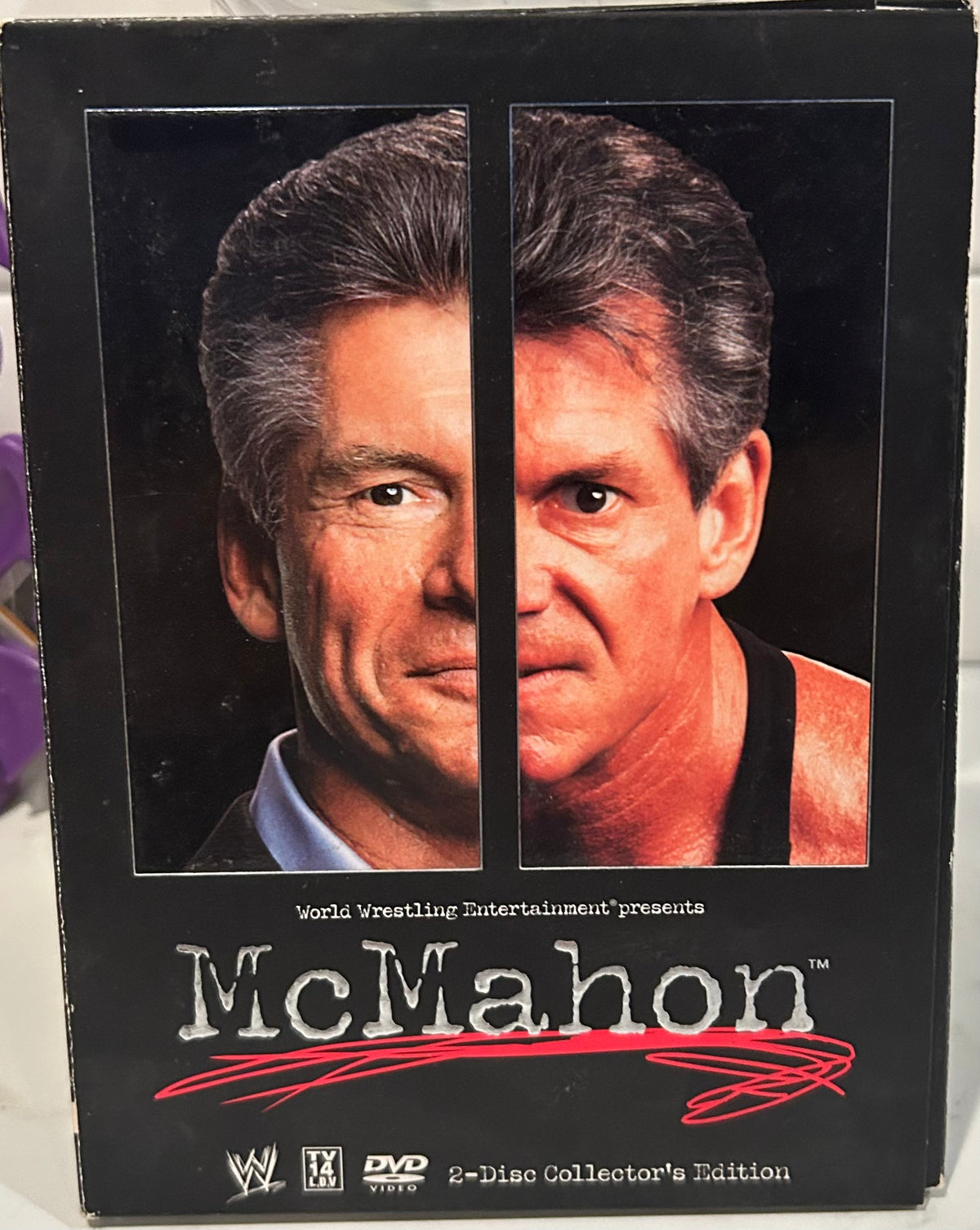 + WWE DVD “Vince McMahon” (2-Disc Set)
