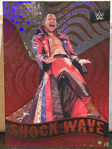 Shinsuke Nakamura 2022 WWE Panini Revolution “Shock Wave” Insert Card