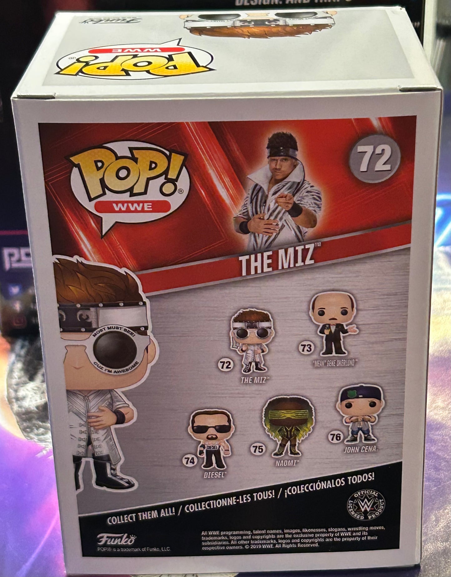 * The Miz WWE Funko Pop #72
