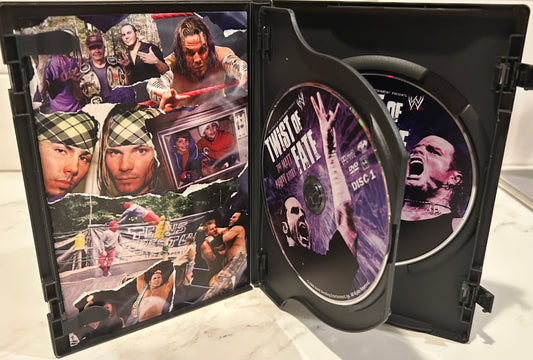 + WWE DVD “The Matt & Jeff Hardy Story, Twist of Fate” (2-Disc Set)