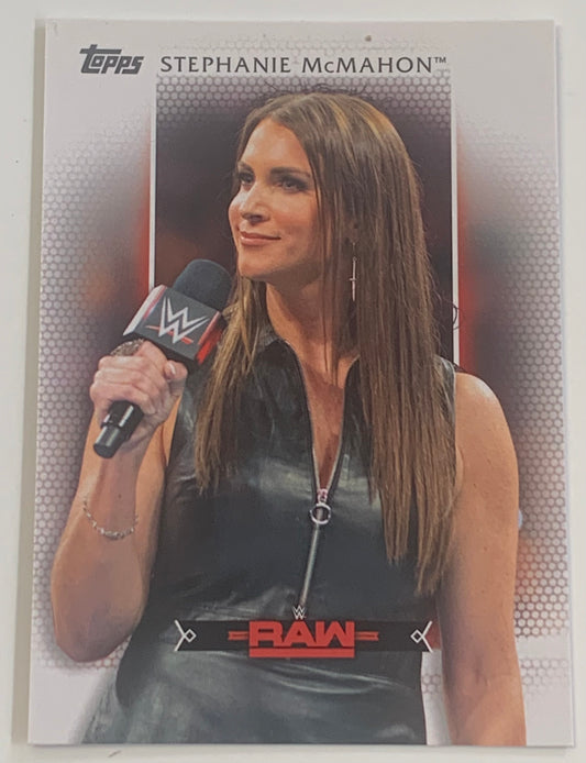 Stephanie McMahon 2017 WWE Topps RAW Card