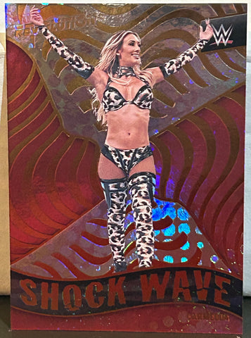 Carmella 2022 WWE Panini Revolution “Shock Wave” Insert Card