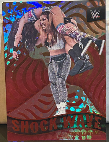Raquel Rodriguez 2022 WWE Panini Revolution “Shock Wave” Insert Card