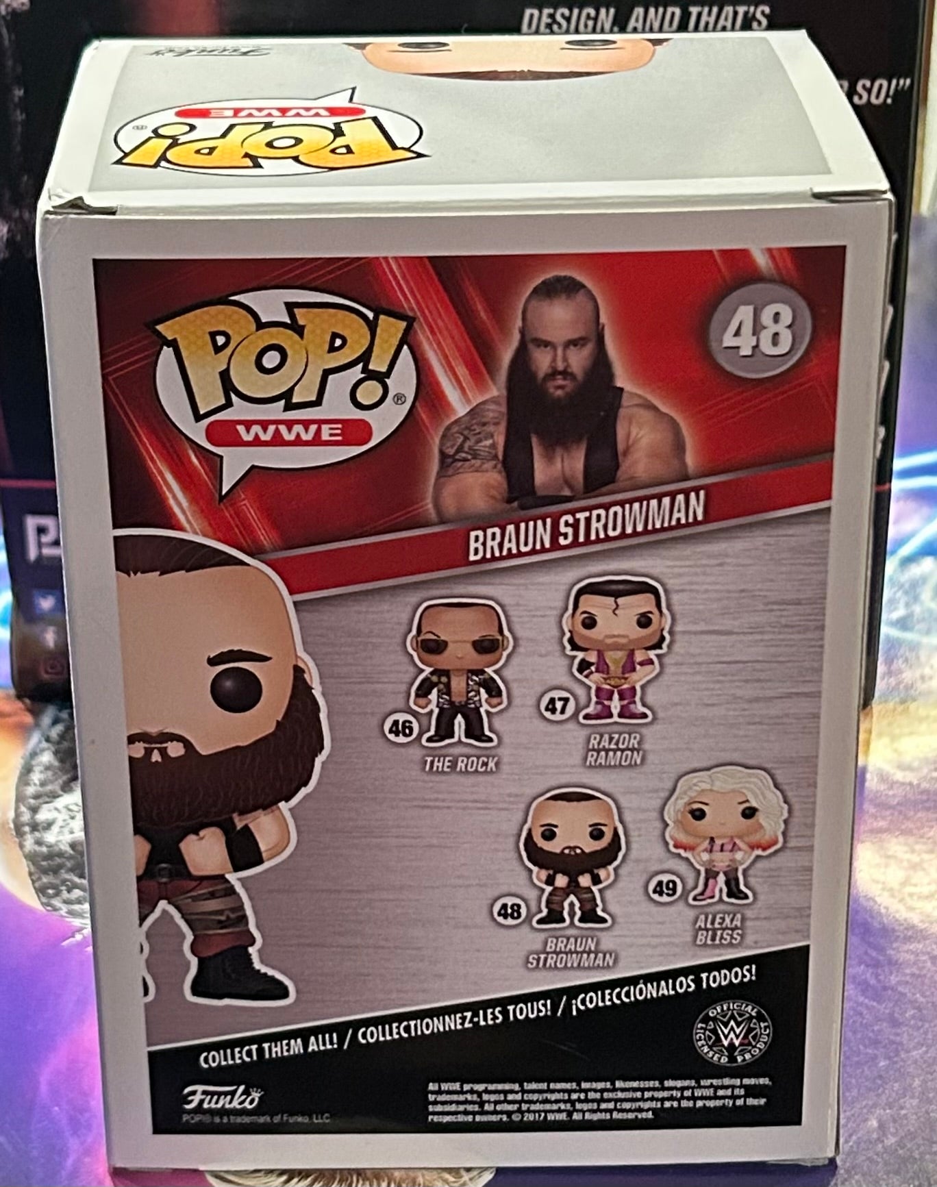 * Braun Strowman WWE Funko Pop #48