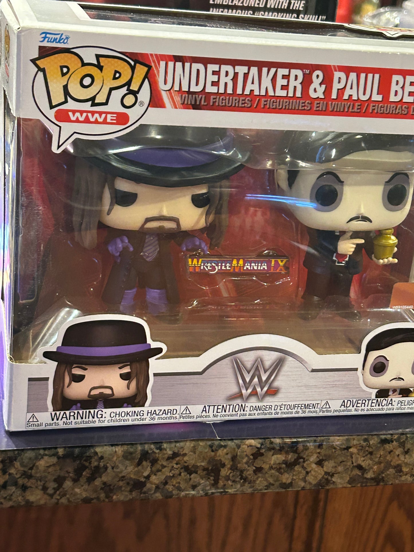 * The Undertaker & Paul Bearer WWE Gamestop Exclusive Funko Pop 2-Pack