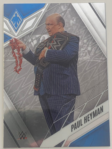 Paul Heyman 2023 WWE Panini Chronicles Phoenix Card (The Wise Man)