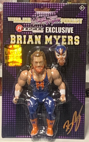 Brian Myers SIGNED “Major Wrestling Figure Podcast” Exclusive Action Figure (Limited to Only 1500)