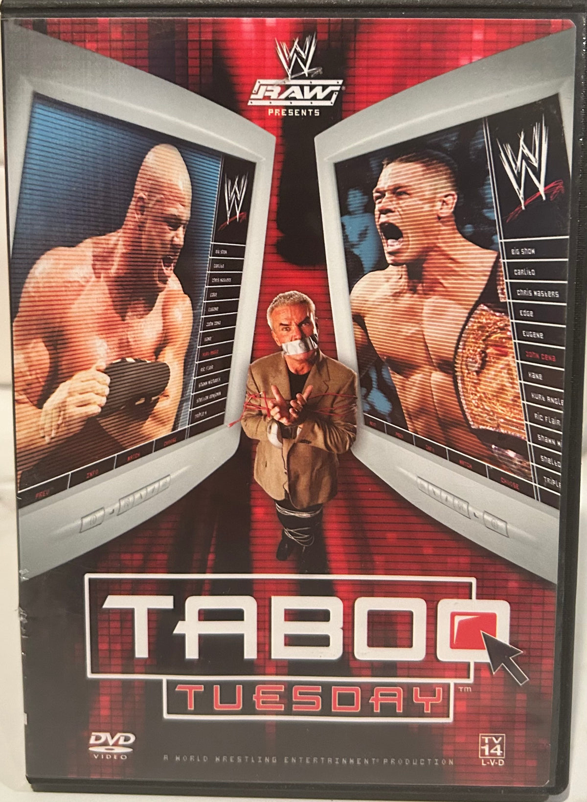 + WWE DVD “Taboo Tuesday 2005” (Cena, Angle, HBK & so much more)