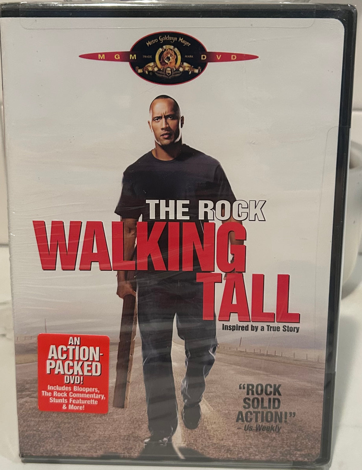 + WWE DVD “Walking Tall featuring The Rock” (Sealed, Brand New)