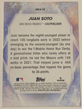 Juan Soto 2023 Topps “Stars of MLB” Insert Card