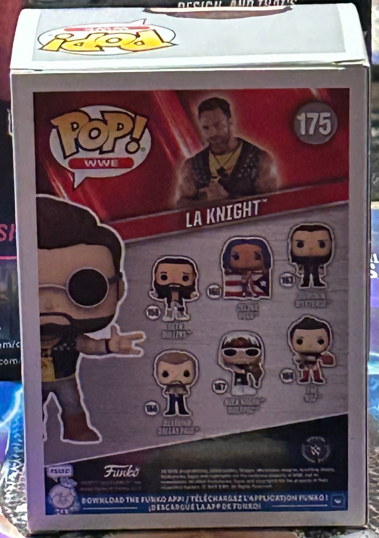 * LA Knight WWE Fanatics Exclusive Funko Pop #175