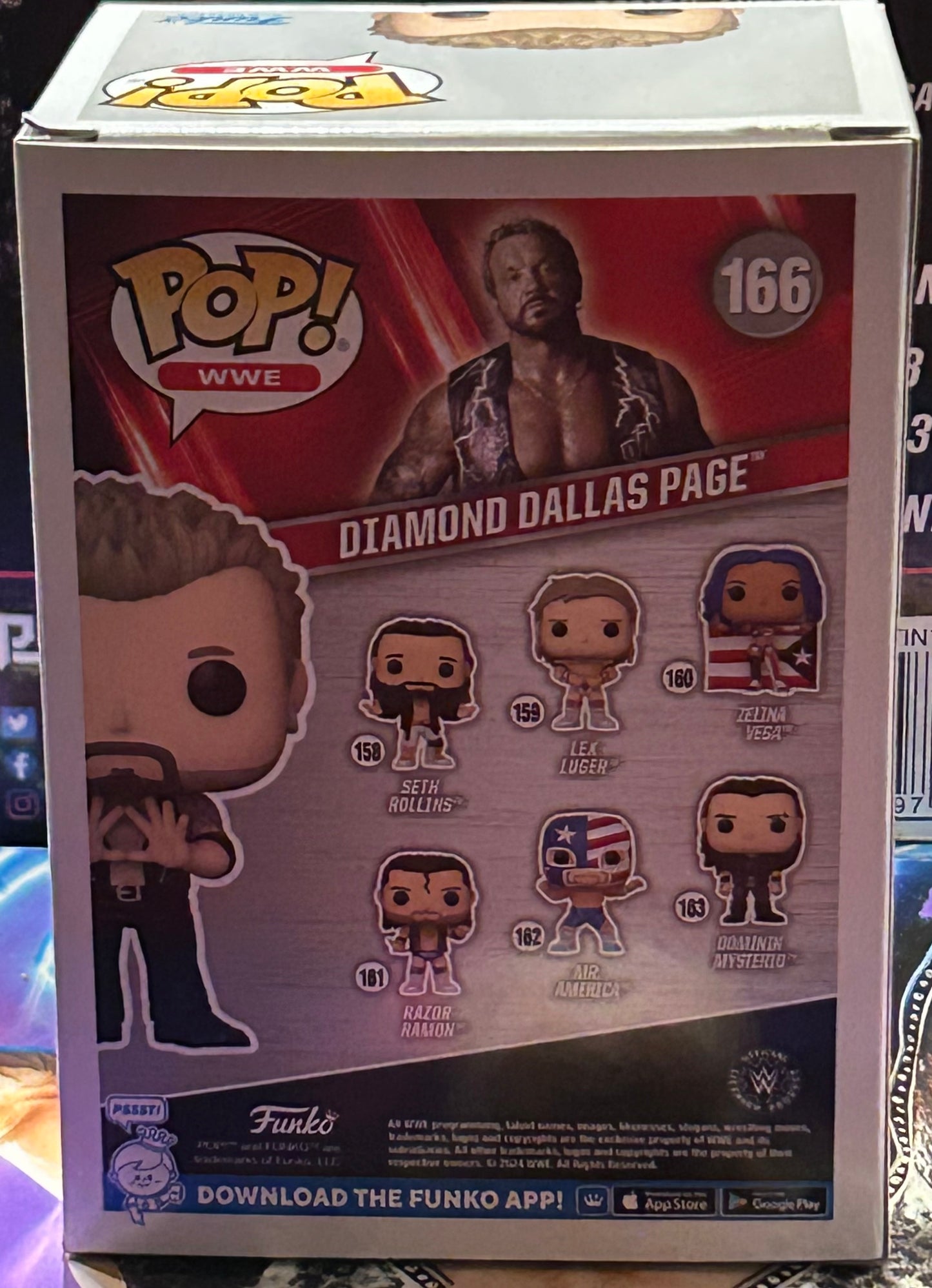 * DDP Diamond Dallas Page WWE Funko Pop #166