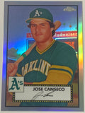 Jose Canseco 2021 Topps Chrome Platinum Refractor Card!!!