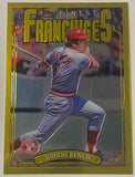 Johnny Bench 2023 Topps Finest Gold Card (HOF Legend)