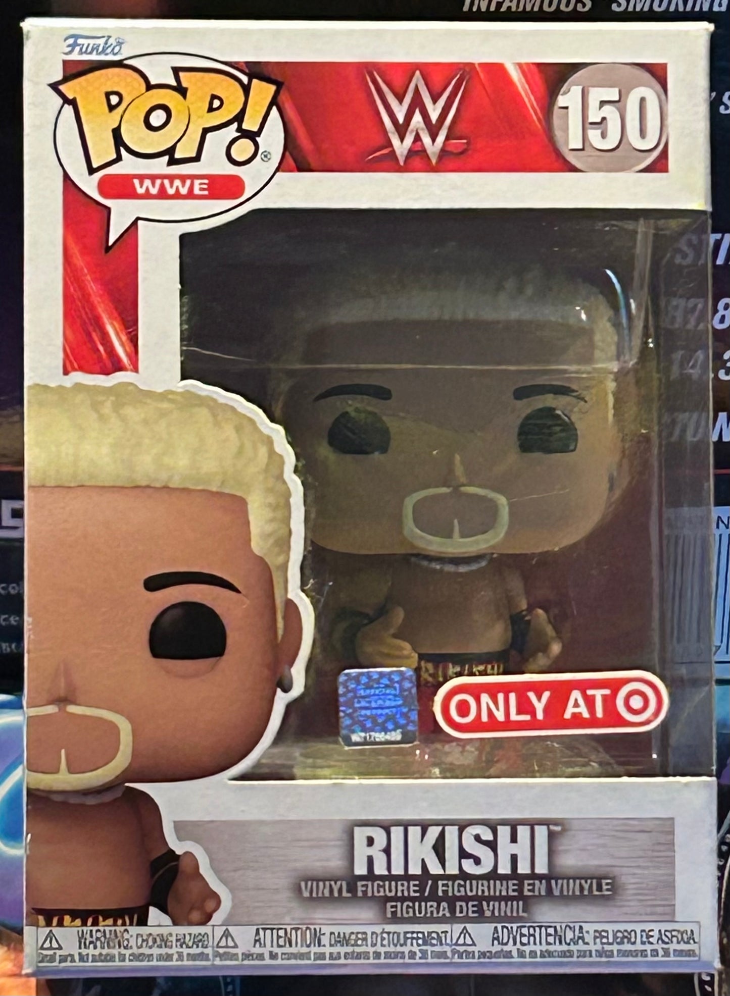 * Rikishi WWE Target Exclusive Funko Pop #150