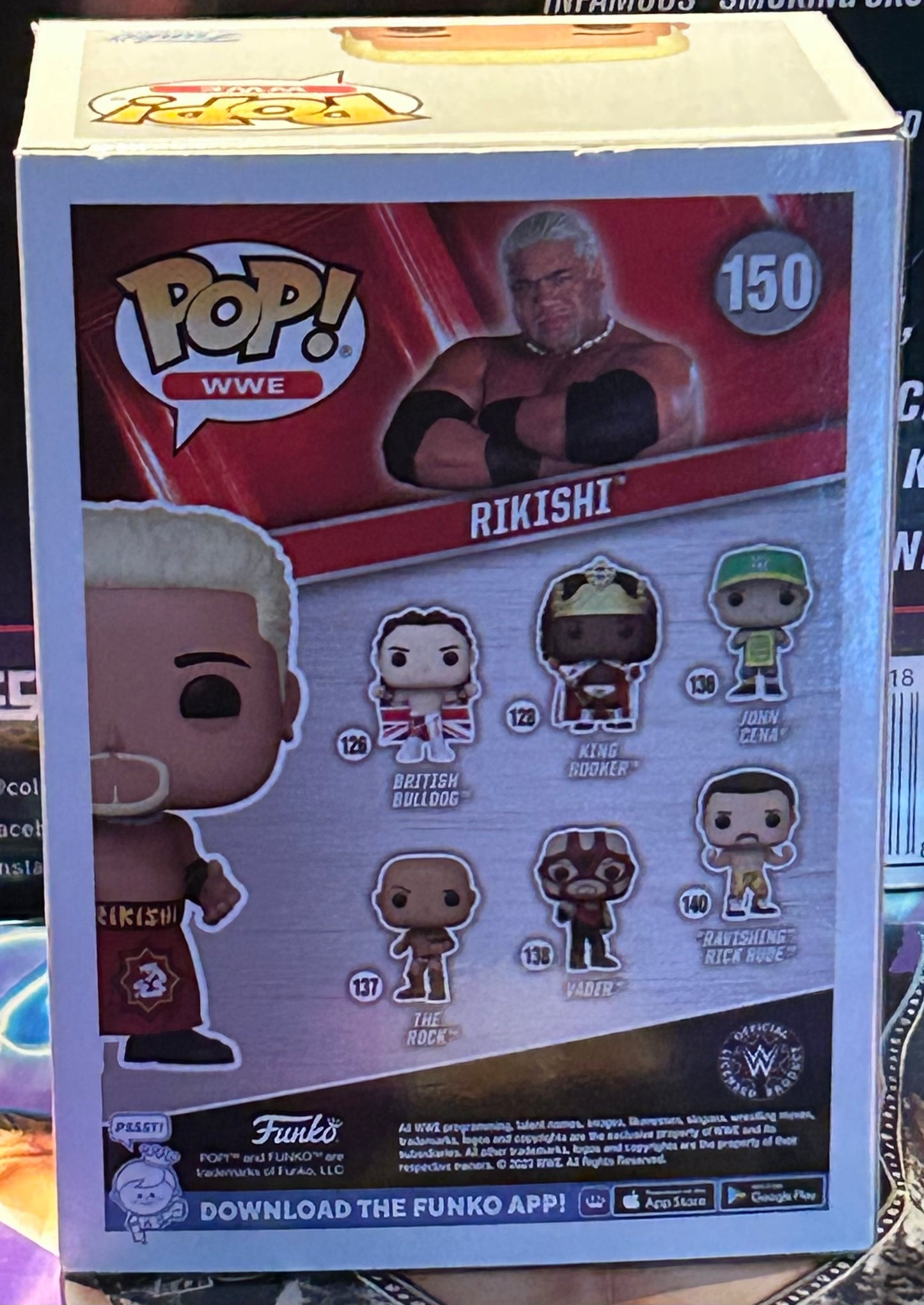 * Rikishi WWE Target Exclusive Funko Pop #150