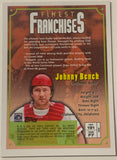 Johnny Bench 2023 Topps Finest Gold Card (HOF Legend)