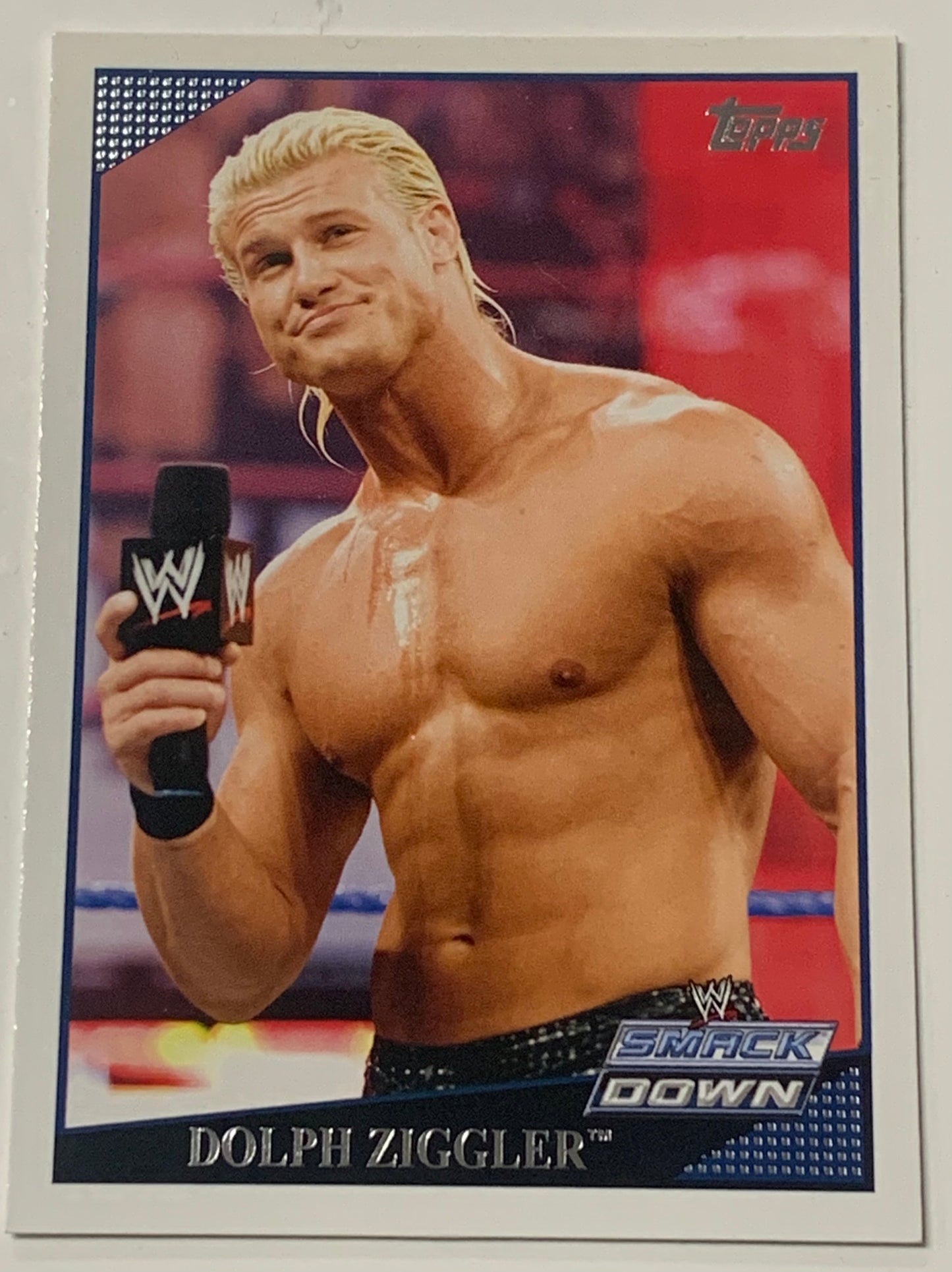 Dolph Ziggler 2009 WWE Topps ROOKIE Card