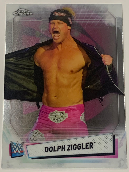 Dolph Ziggler 2021 WWE Topps Chrome Card