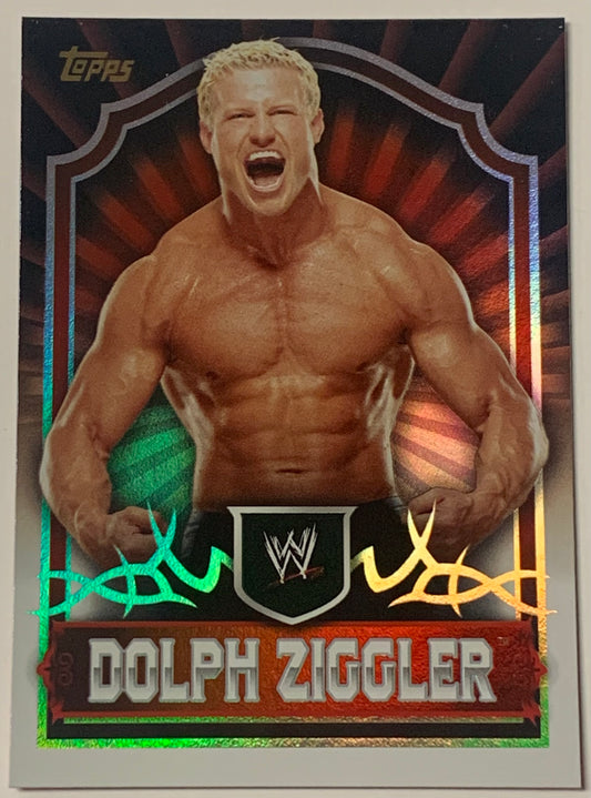 Dolph Ziggler 2011 WWE Topps Classic Card (3rd Year Card)