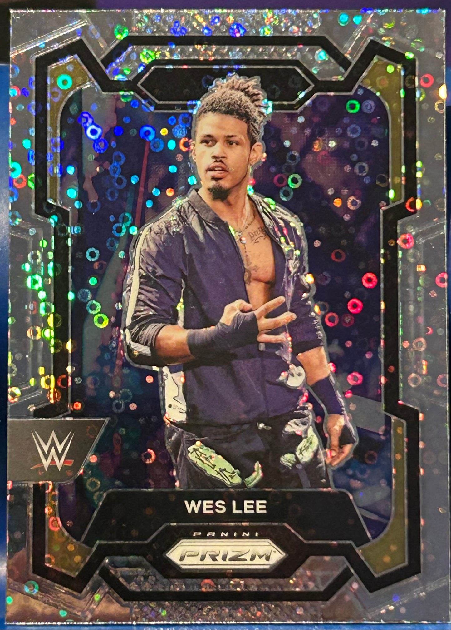 * Wes Lee 2024 WWE NXT Prizm DISCO Parallel Card