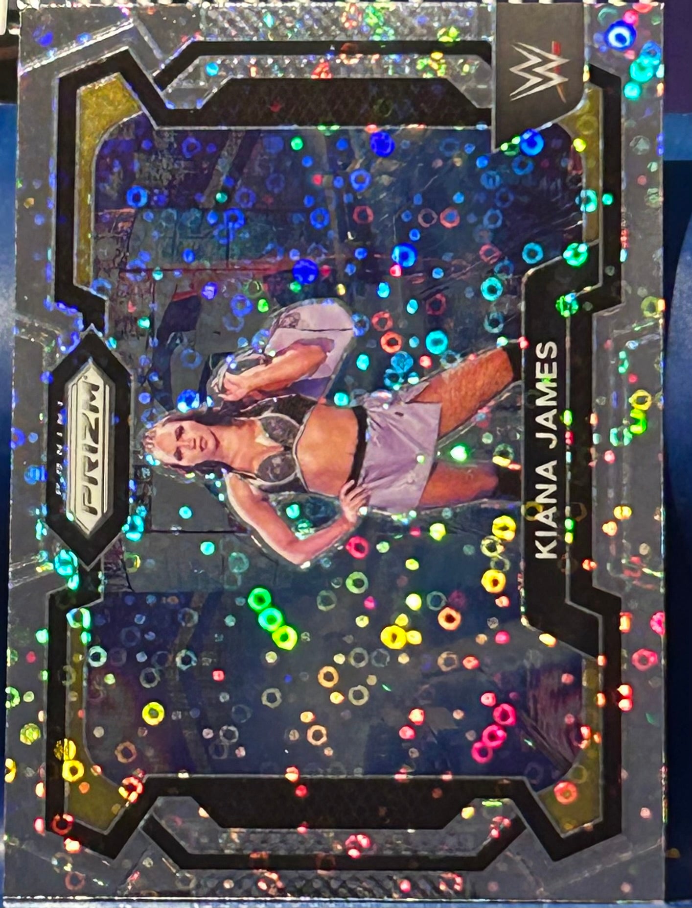 * Kiana James 2024 WWE NXT Prizm DISCO Parallel Card