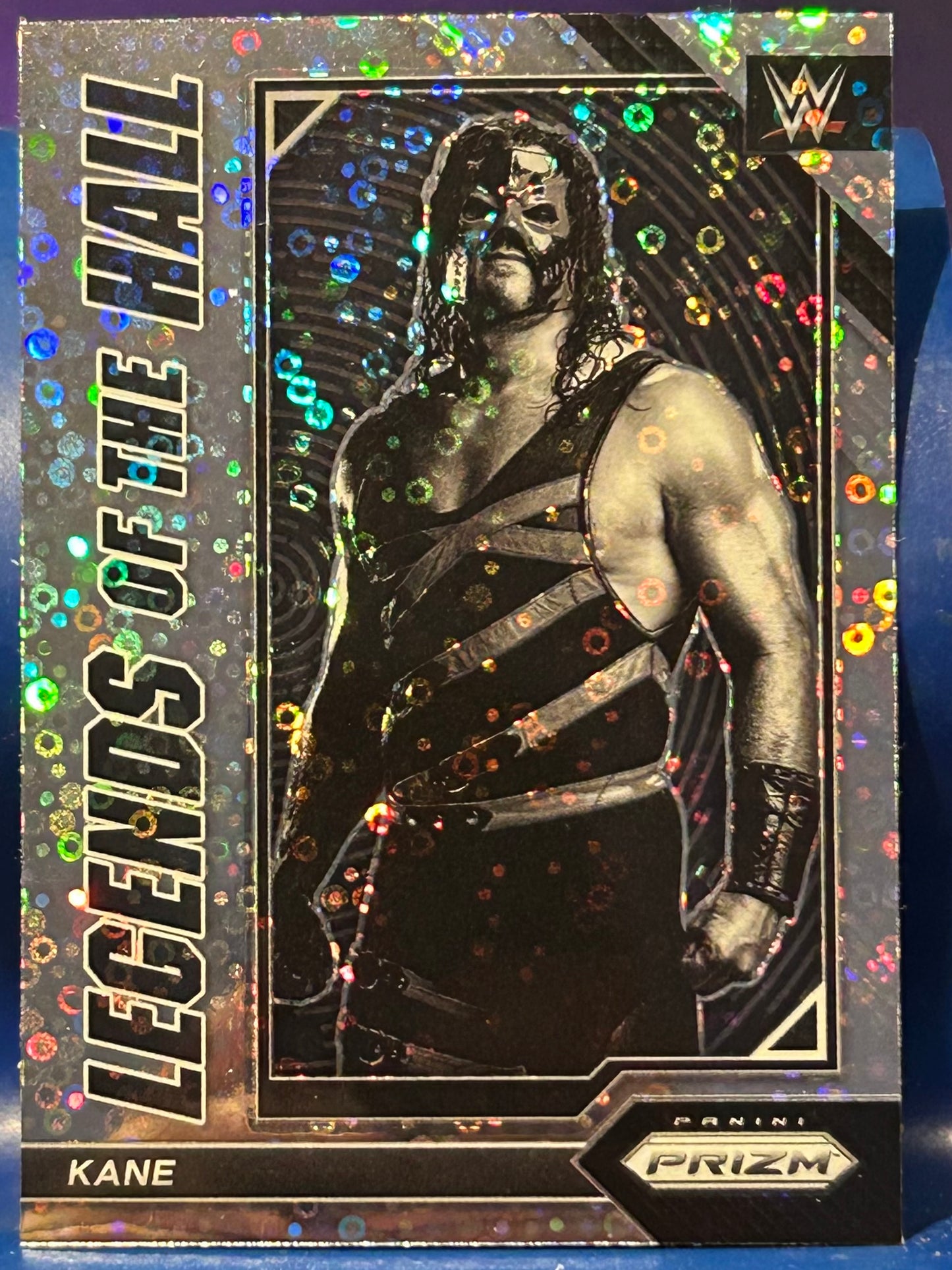 * Kane WWE 2023 Prizm “Legends of the Hall” DISCO Card