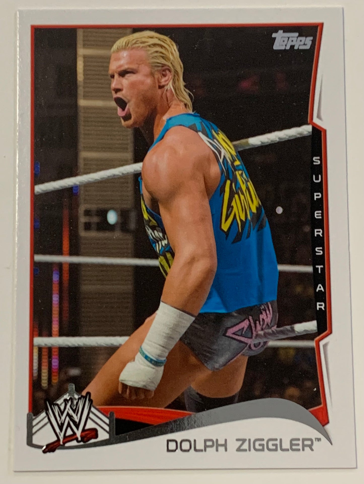 Dolph Ziggler 2014 WWE Topps Card