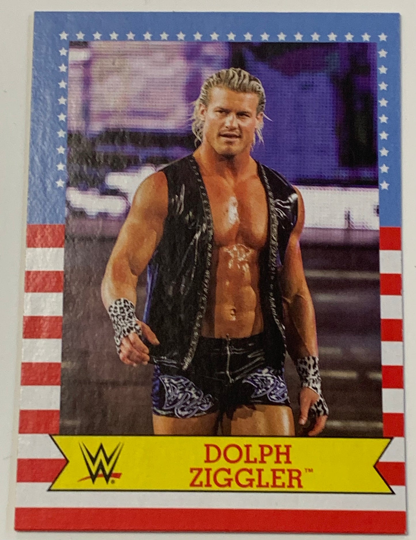 Dolph Ziggler 2017 WWE Topps Heritage Card