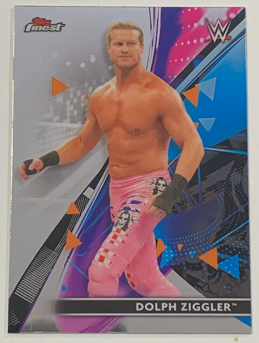 Dolph Ziggler 2021 WWE Topps Finest Card