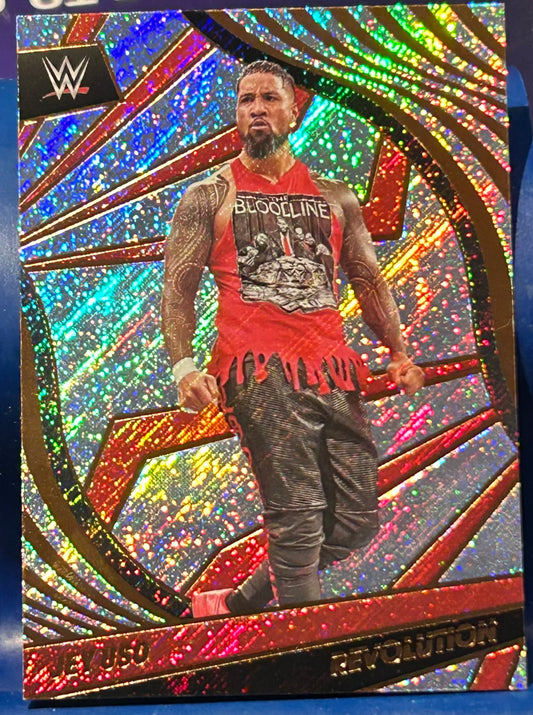 * Jey Uso 2022 WWE Panini Revolution Card