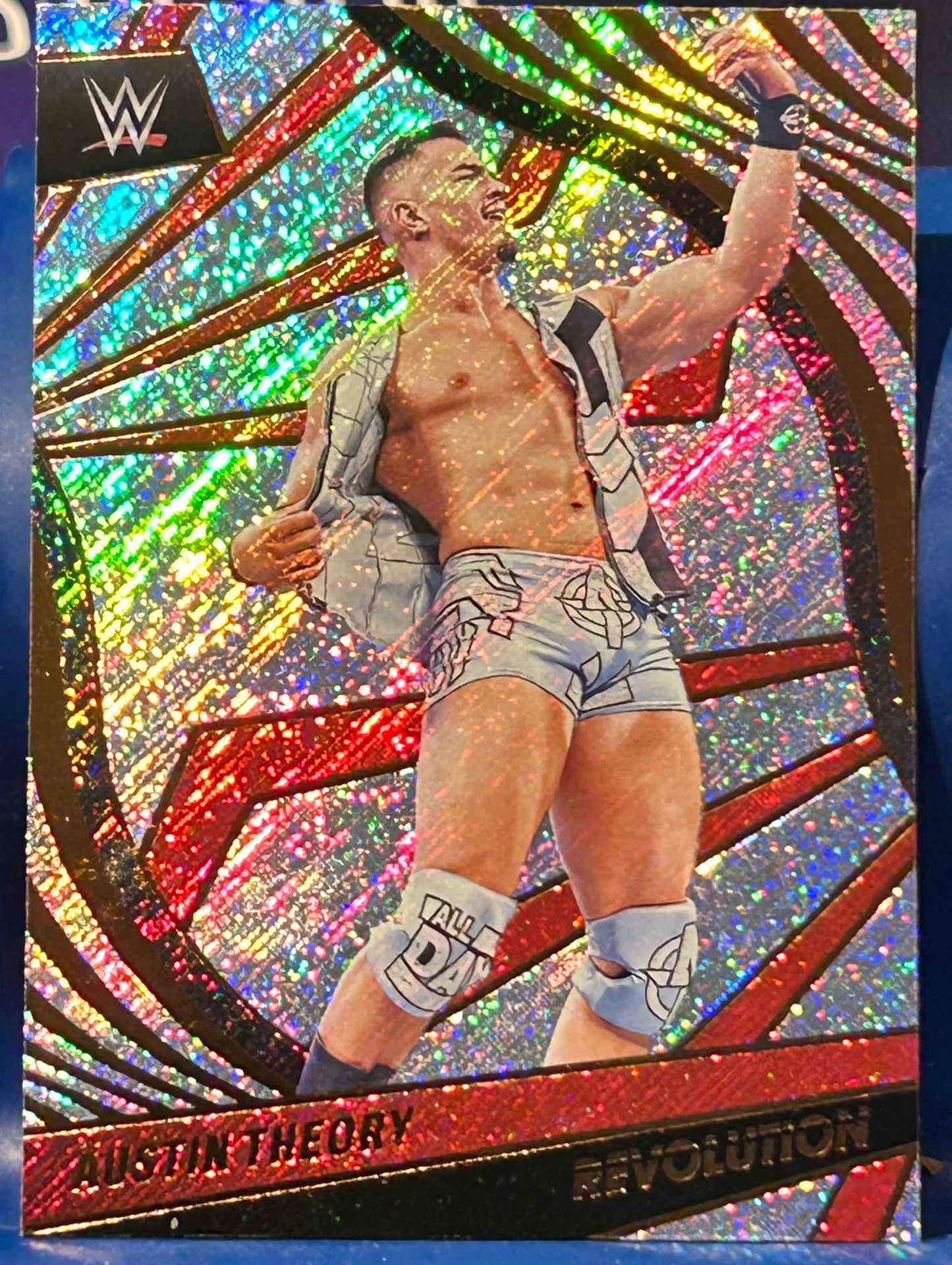 * Austin Theory 2022 WWE Panini Revolution Card